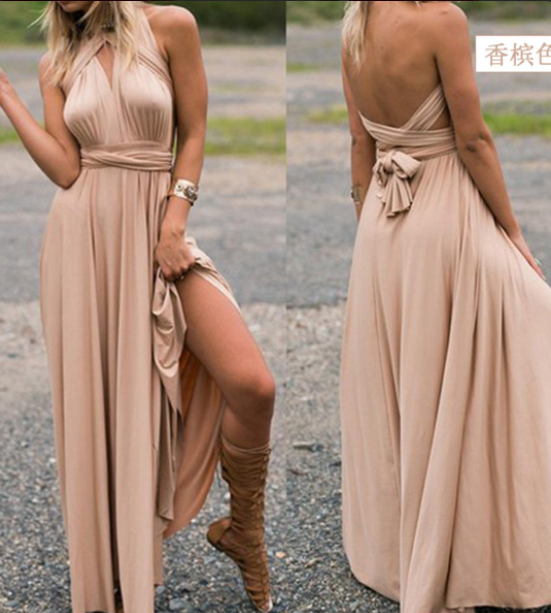 Norvielle Damen Multiway Wickelkleid