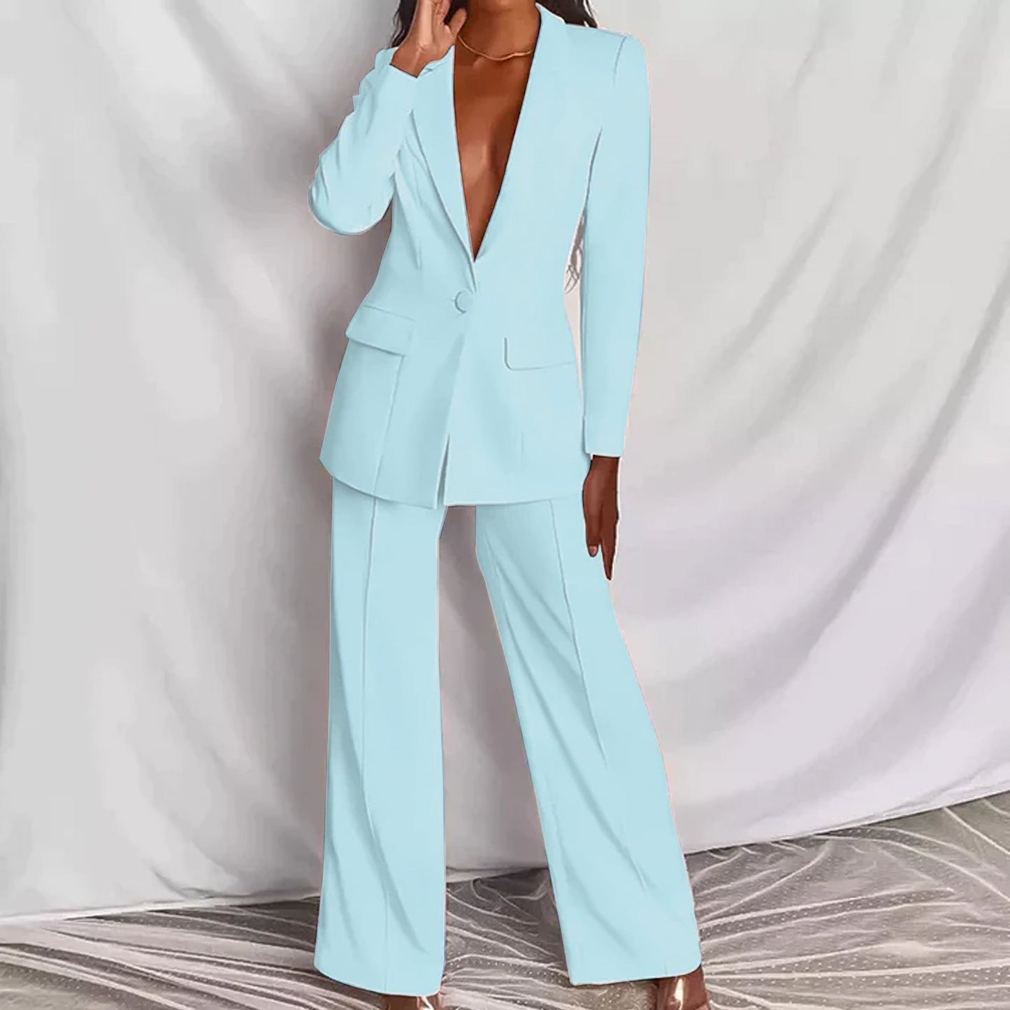 Damen Business-Anzug Hose Blazer