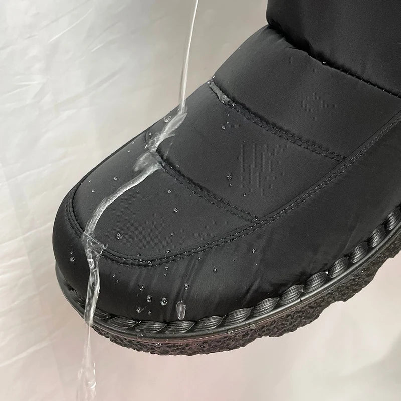 Norvielle Damen Winterschuhe Wasserdicht