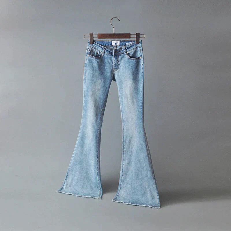 Norvielle Damen Jeanshosen Denim