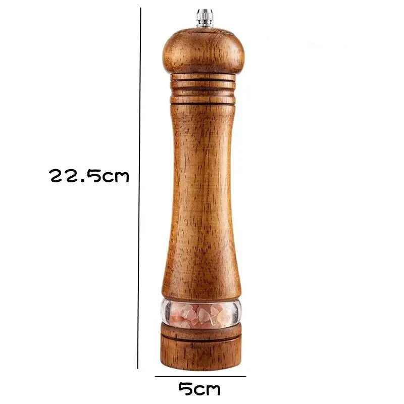 Eichenholz Gewürzmühle Rustikal
