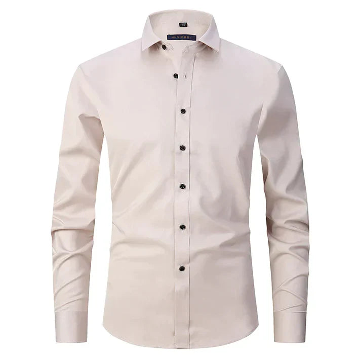 Herren Langarmhemd Slim-Fit Modern