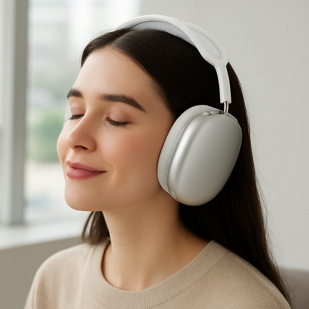 Kabellose Bluetooth Over-Ear-Kopfhörer mit Geräuschunterdrückung