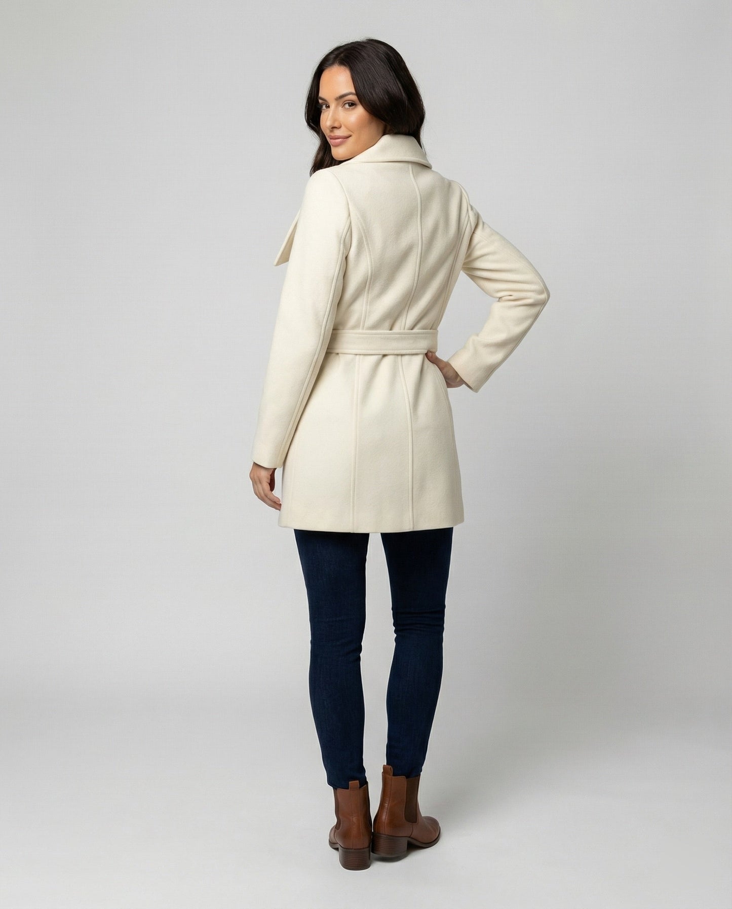 Damen Wintermantel Elegantes Design