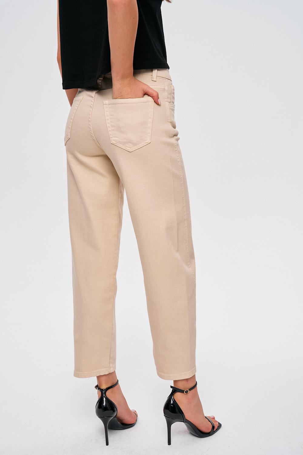 Damen Baggy Jeans Balloon Stil Lea