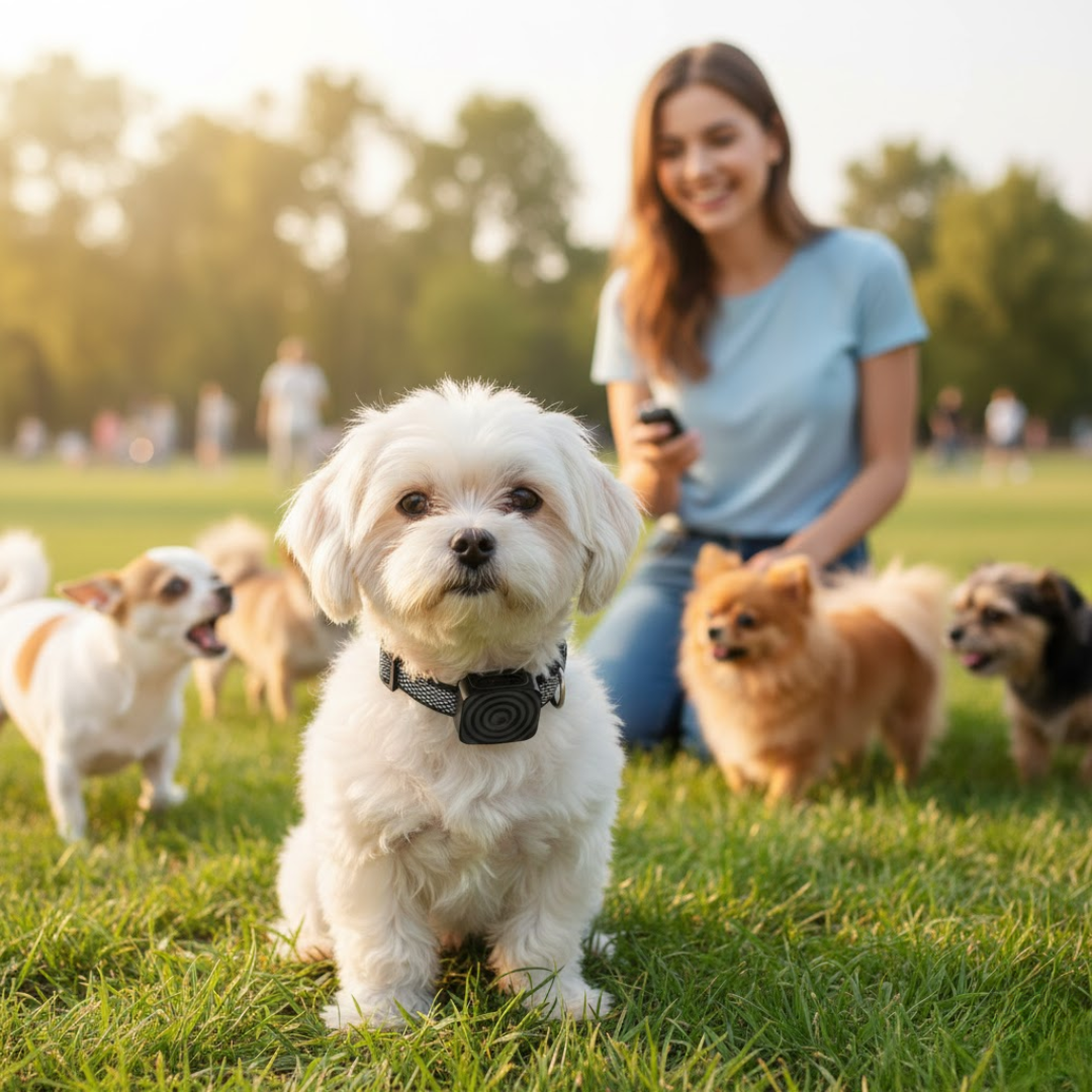 Kleines Hunde Trainingshalsband Sanft