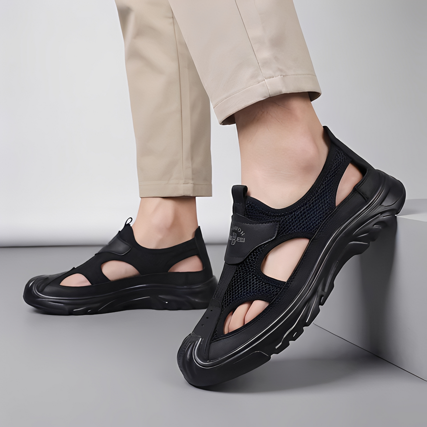 Aurello Herren Sneaker Atmungsaktives Mesh