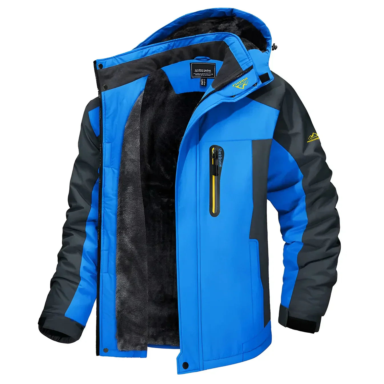 Norvielle Damen Fleece Winterjacke Bequem