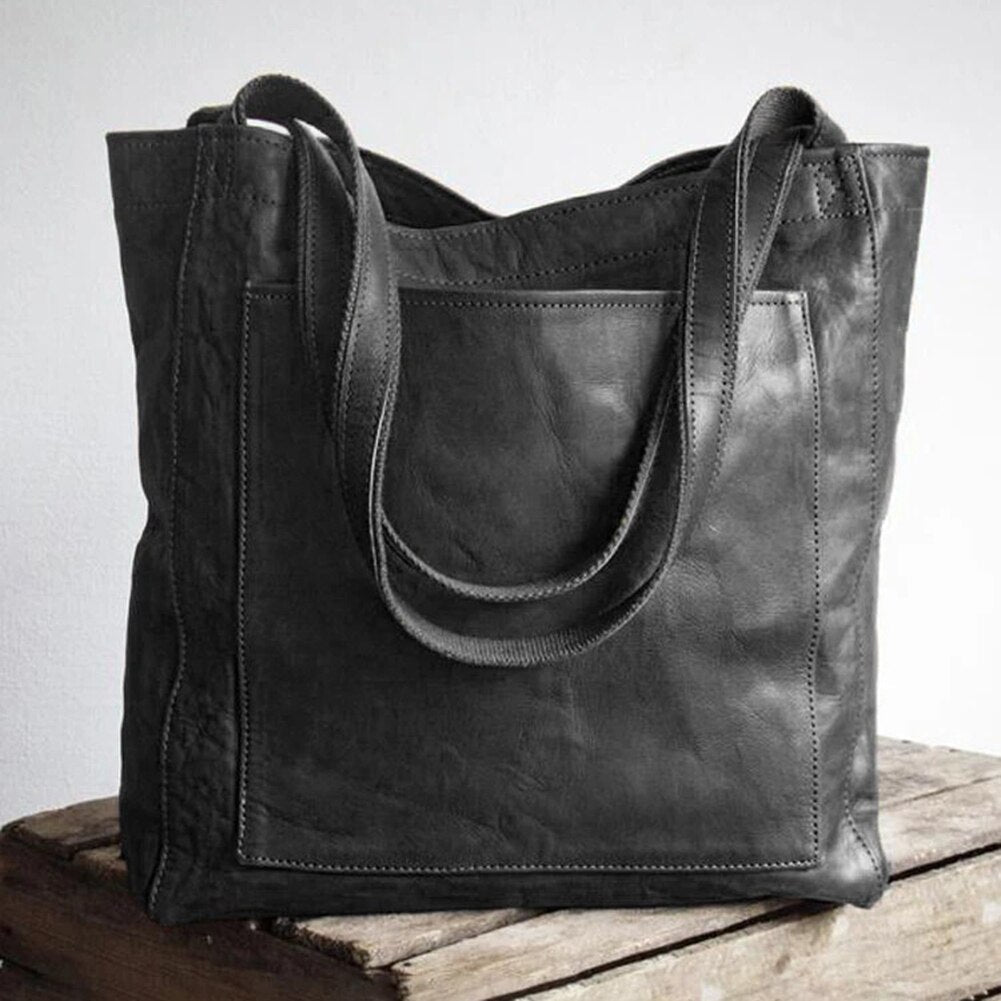 Leder Tote Tasche Groß Für Damen
