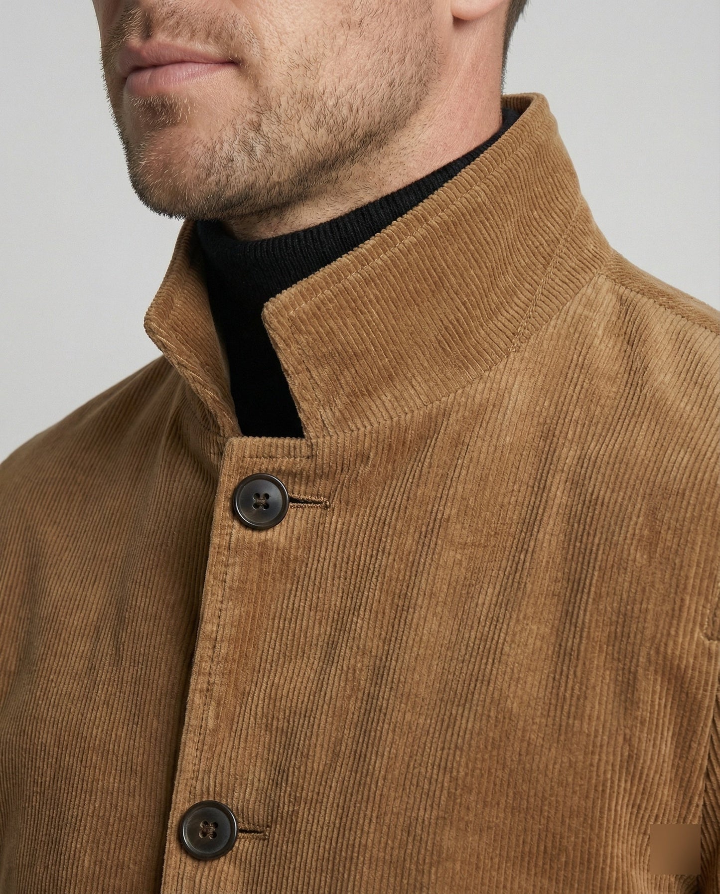 Herren Cordjacke Hochkragen
