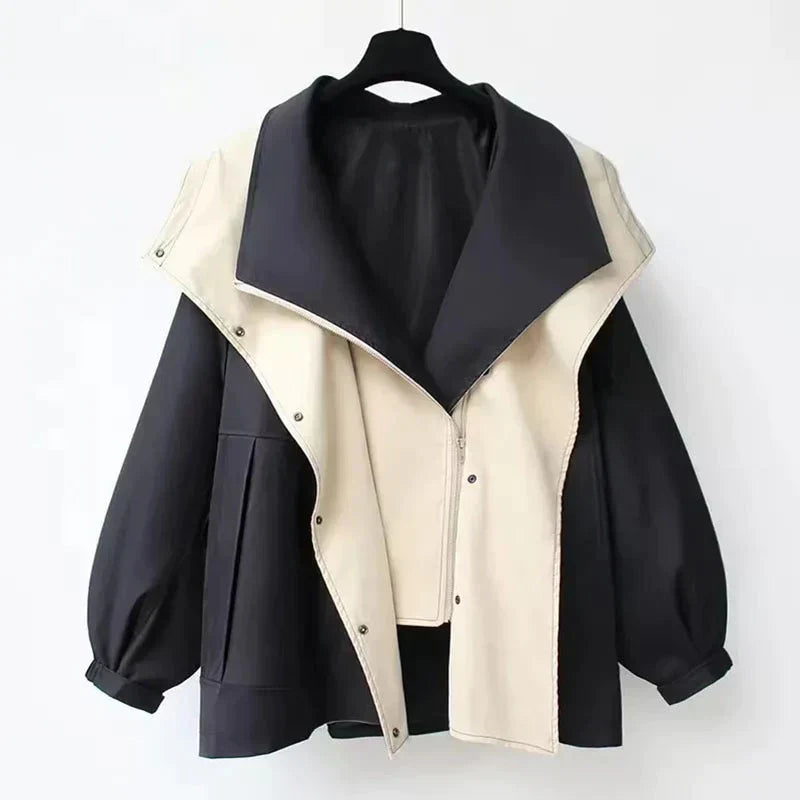 Norvielle Damen Trenchcoat Trendig