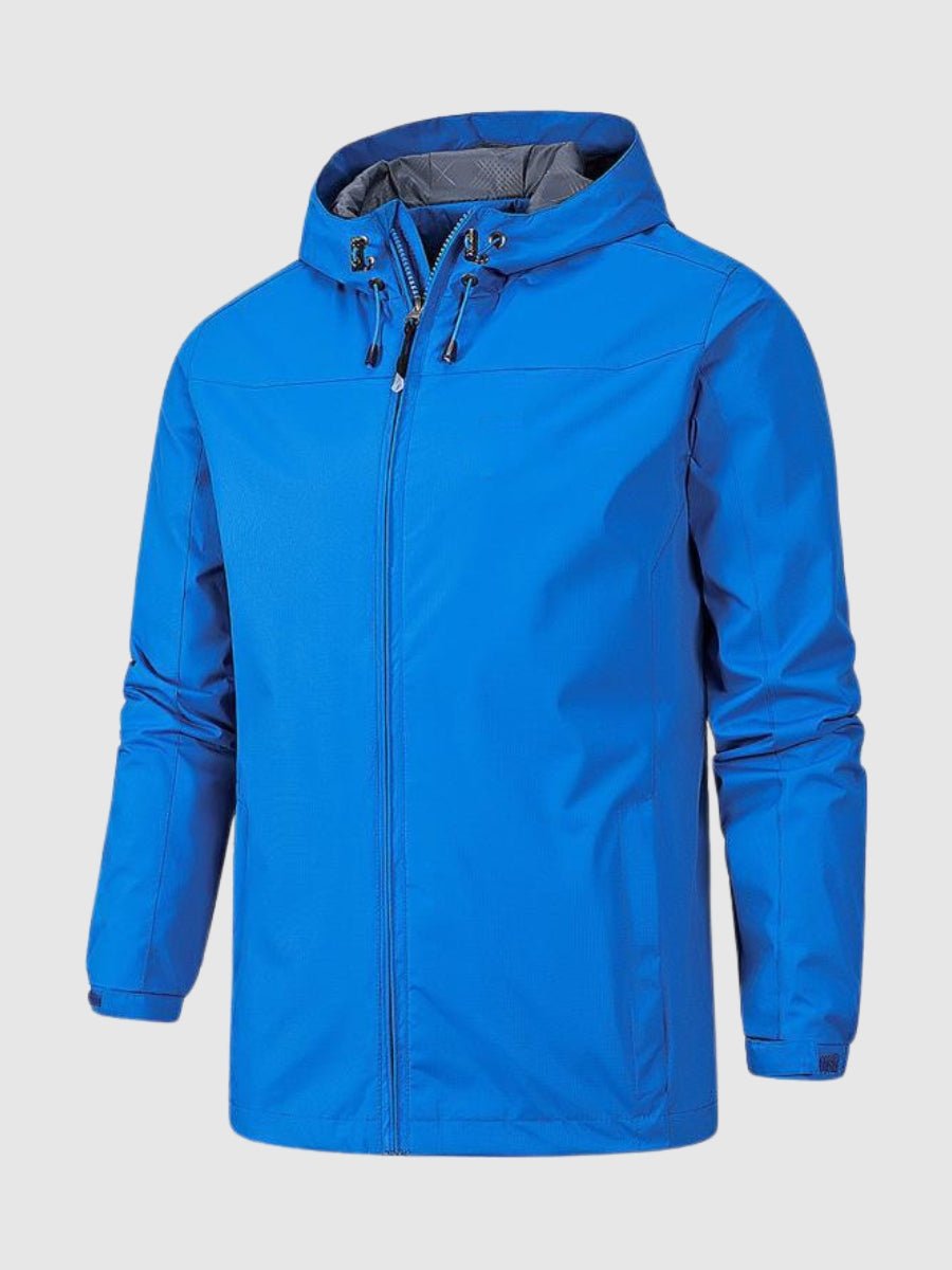 Herren Windbreaker Wasserdichte Kapuzenjacke Outdoor
