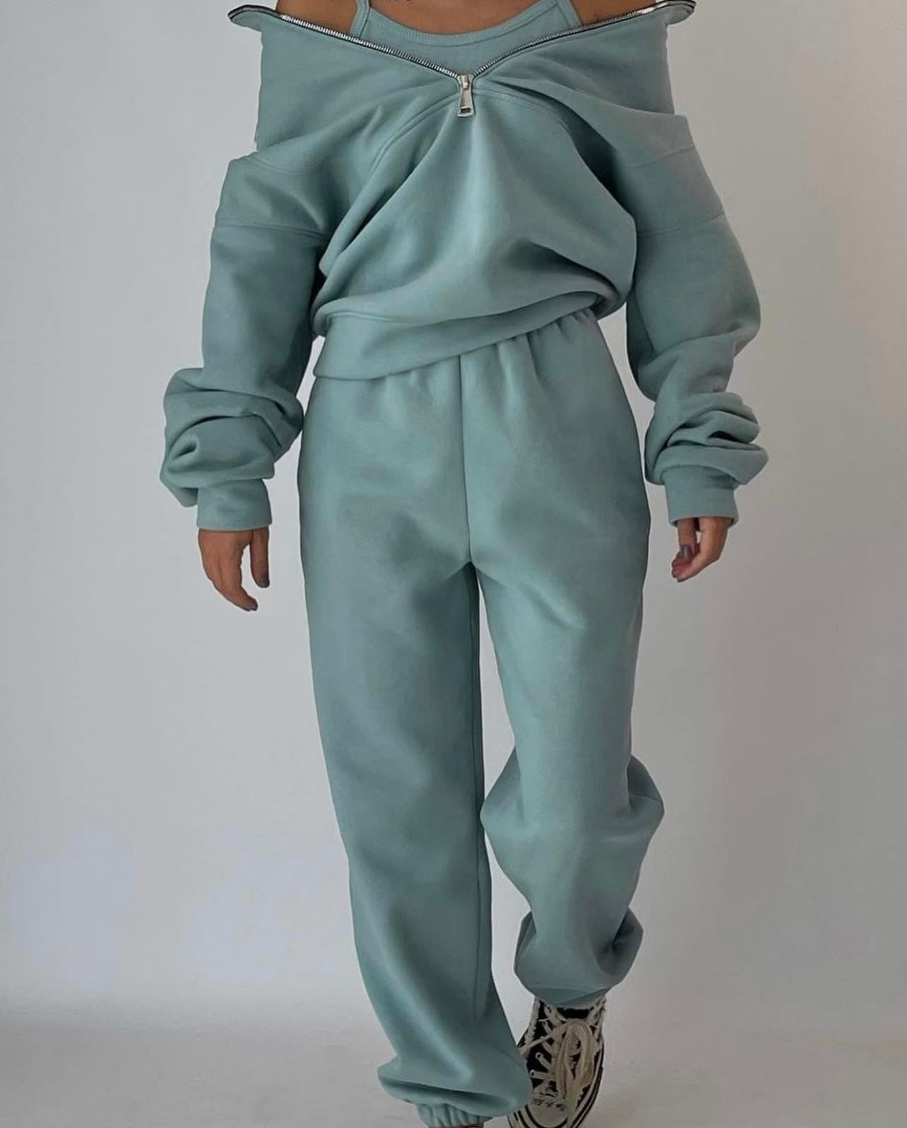 Damen Zweiteiliges Lounge-Set Jogginghose
