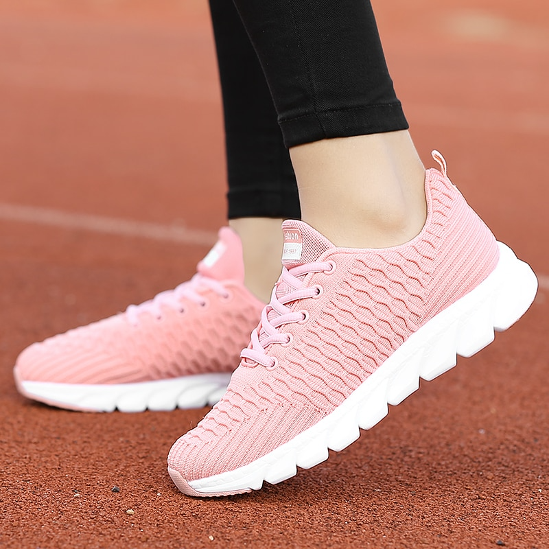 Norvielle Damen Leichte Sneaker Rutschfeste Sohle Atmungsaktiv