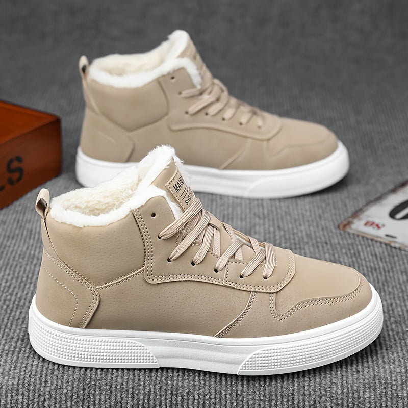 Herren High-Cut Winterschuhe Schnürung Warmfutter