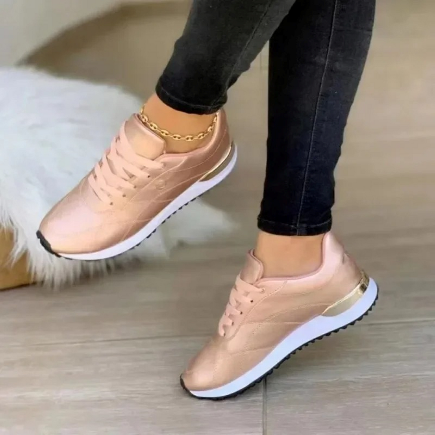 Damen Sneaker Schlank Komfortabel