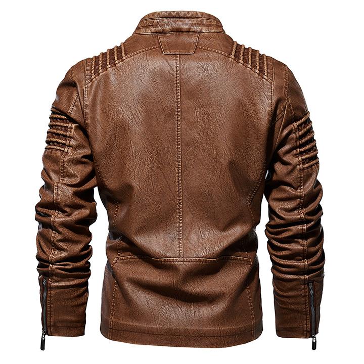 Lederjacke Herren Ledermantel