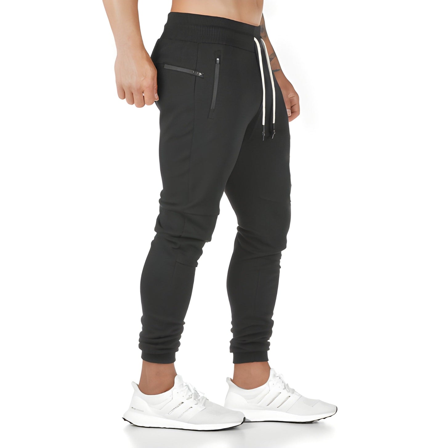 Herren Jogginghose Leicht Reißverschluss Sport