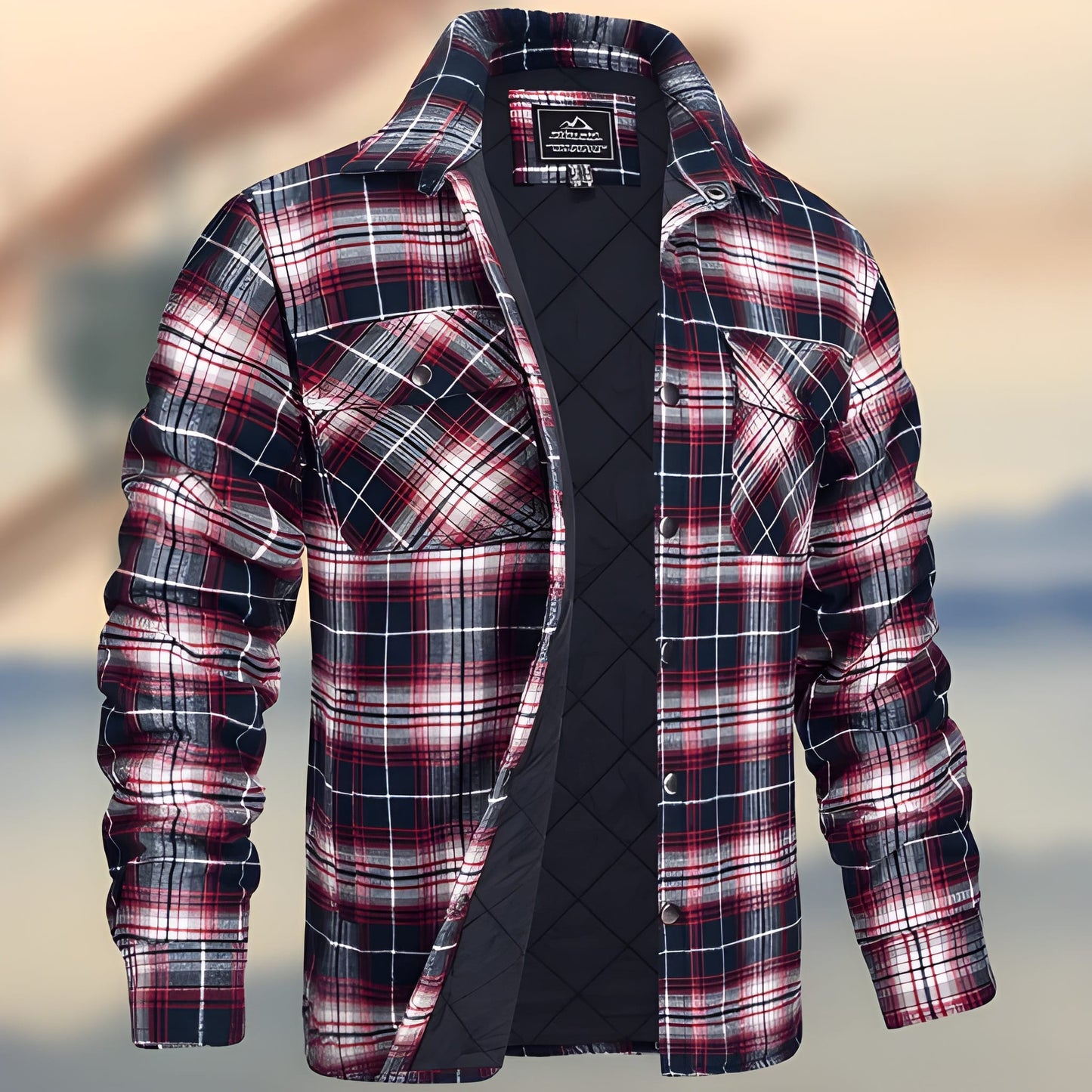 Herren Slimfit Hemd Elegantes Design Zeitlos