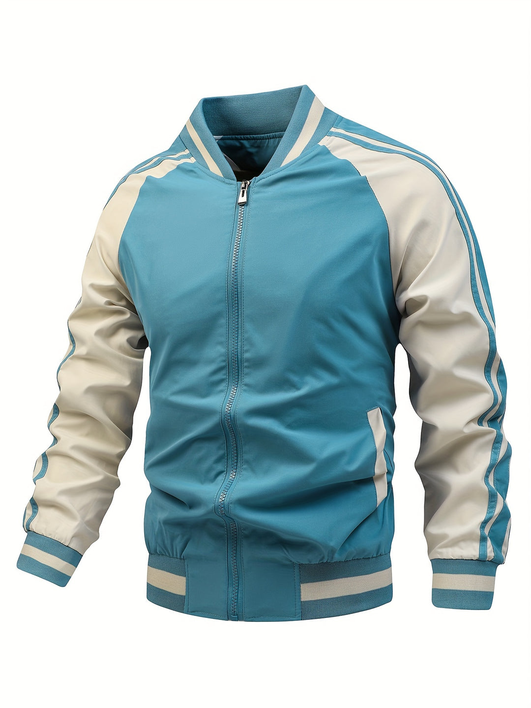 Herren Sportjacke Leicht Bequem Farbblock Design wird zu:
Herren