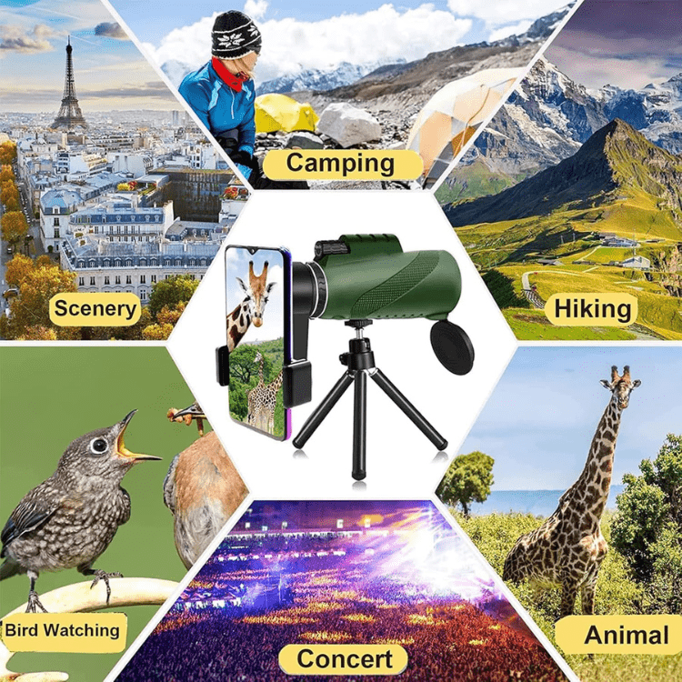 Monokular Teleskop HD Hochleistungs Tierbeobachtung