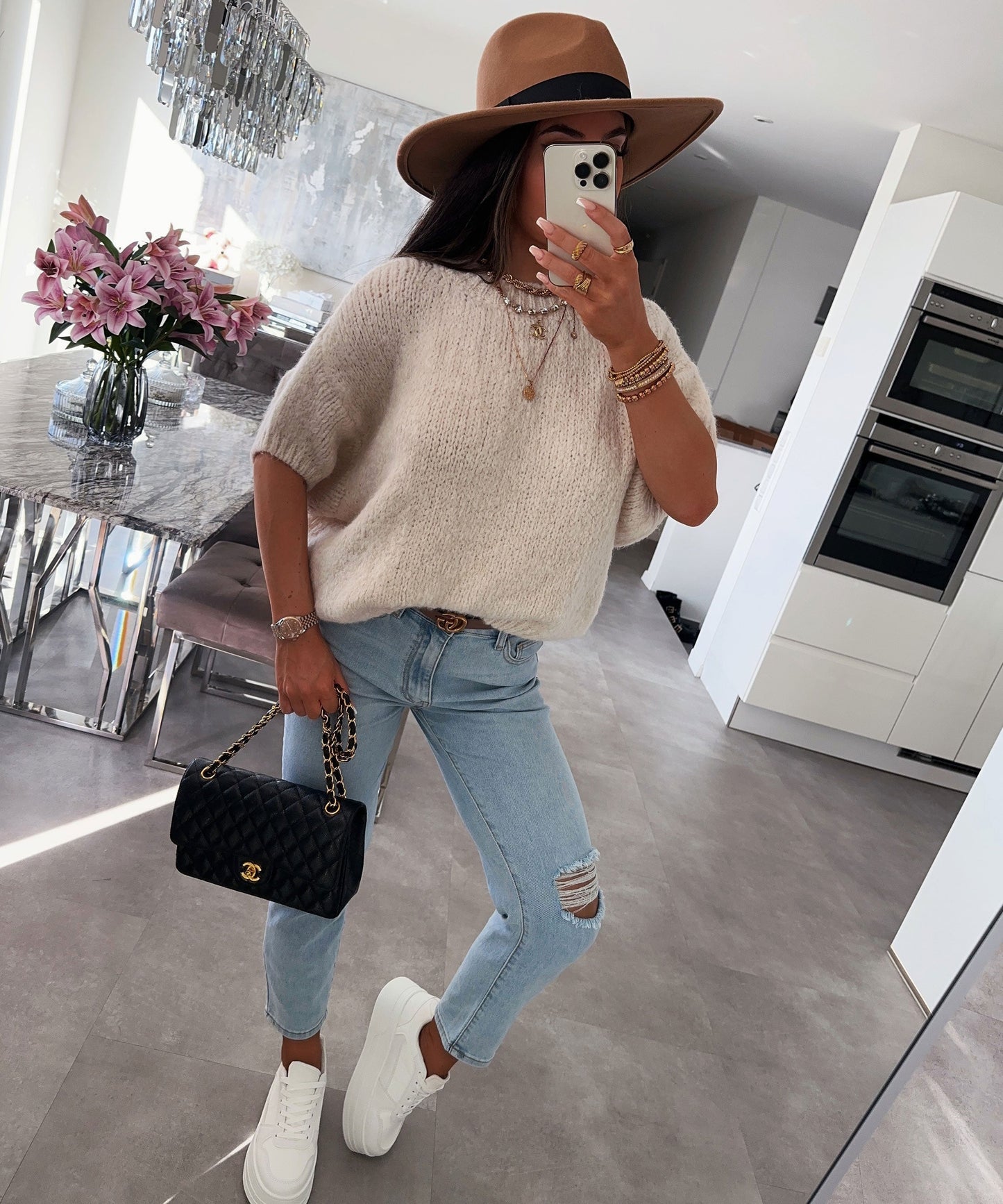 Norvielle Damen Sneaker Weiß