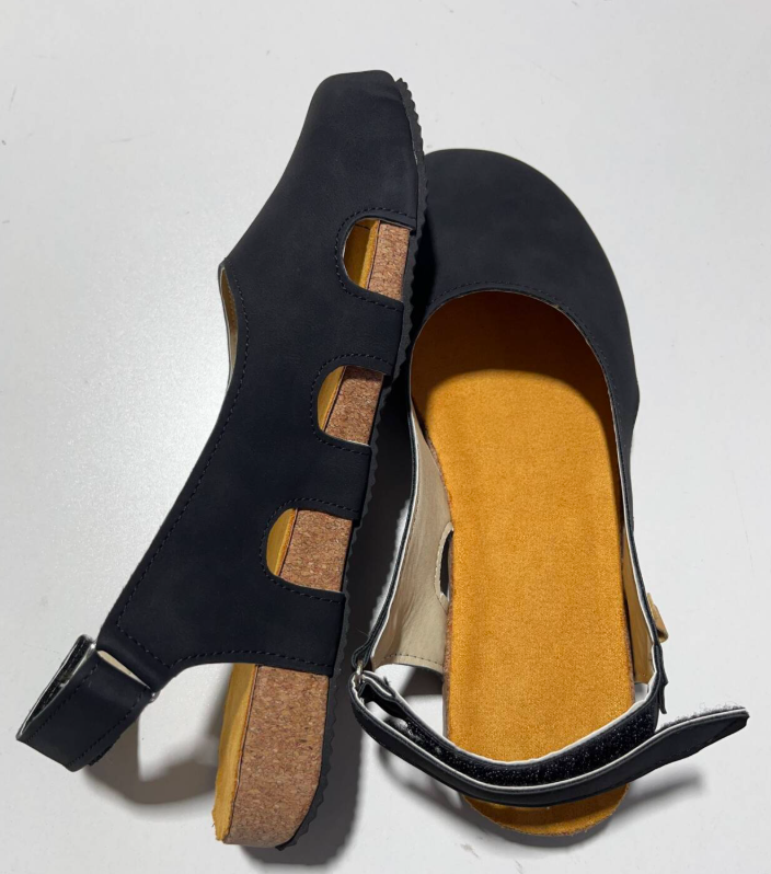 Damen Sommer Sandaletten Blumenmuster Riemen Knöchel Blockabsatz