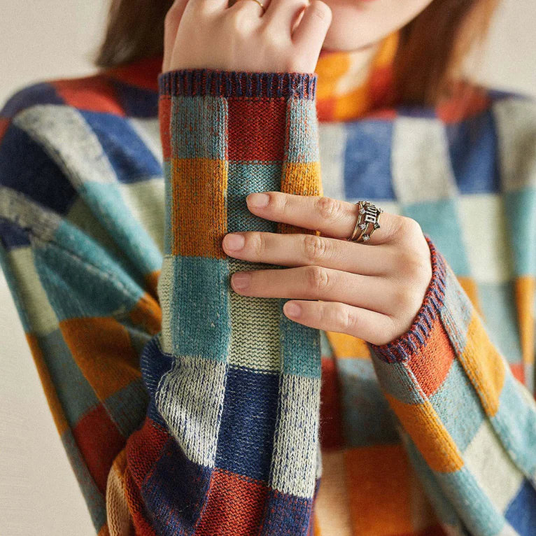 Damen Rundhalspullover aus Kaschmir
