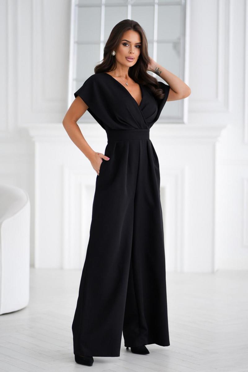 Damen V-Ausschnitt Jumpsuit Jane