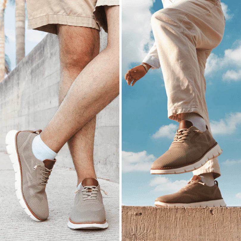 Herren Schuhe Atmungsaktives Leder