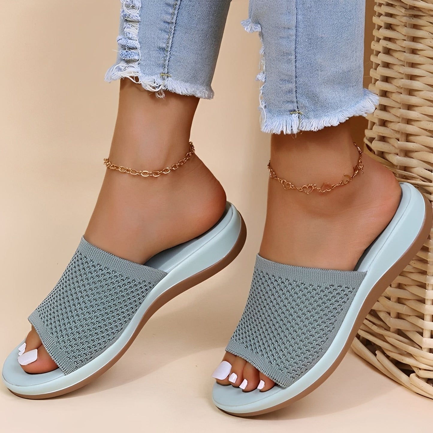 Damen Bequeme Freizeitsandalen
