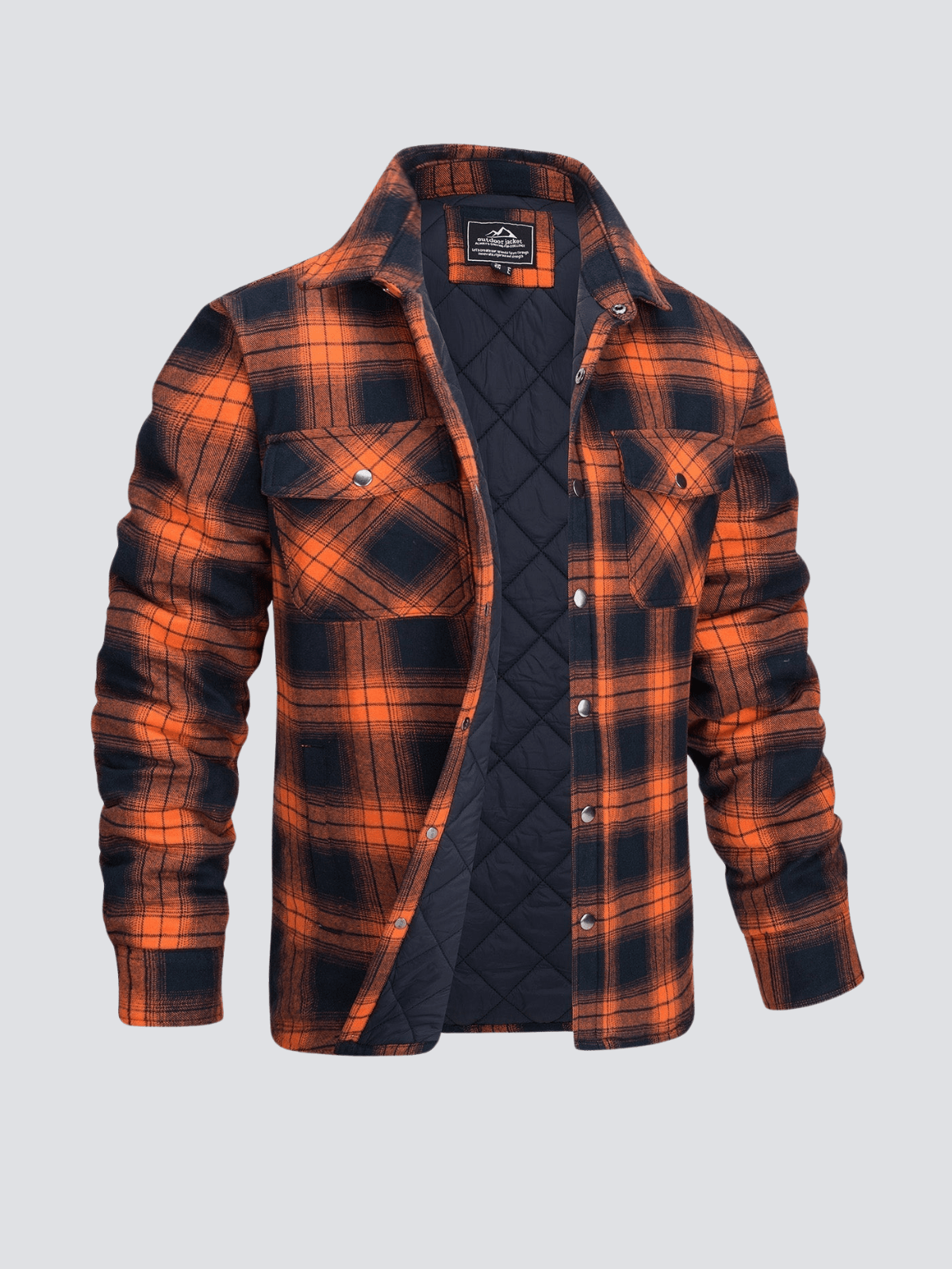 Norvielle Herren Flanelljacke Stilvoll