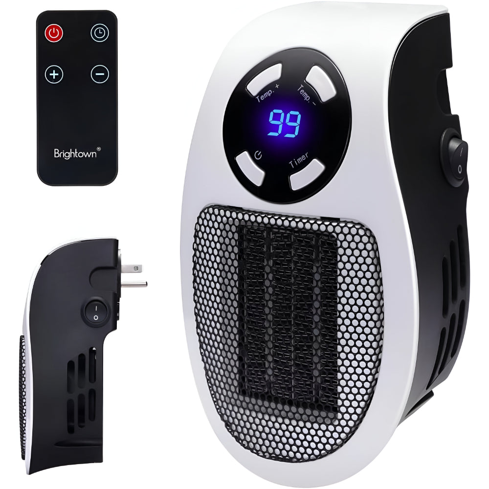 Keramik Heizer Steckdosenheizer Leise Mini 400W