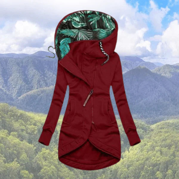 Norvielle Herren Reißverschlussjacke Mit Kapuze
