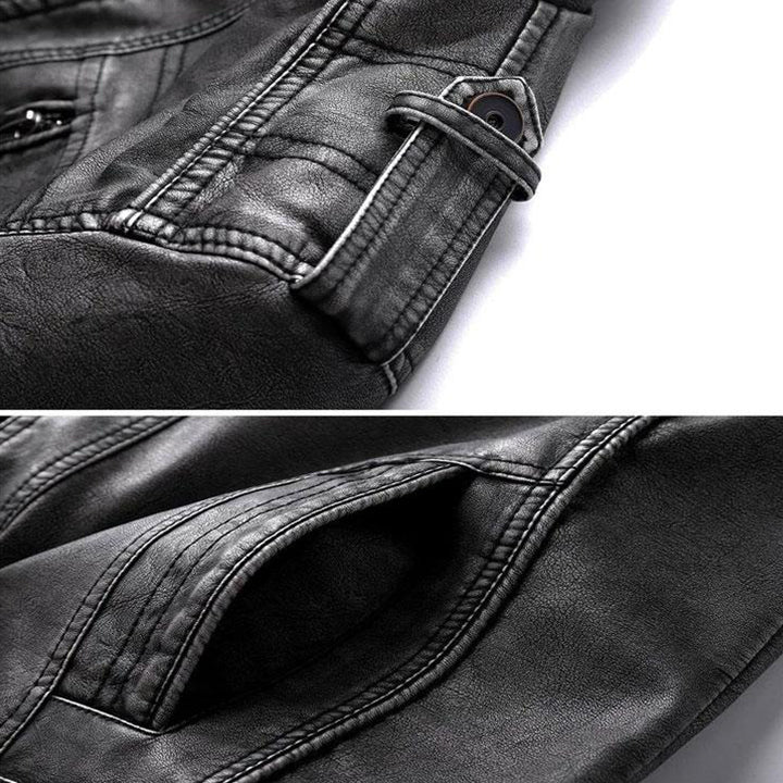 Lederjacke Herren Bonanza Ledermantel