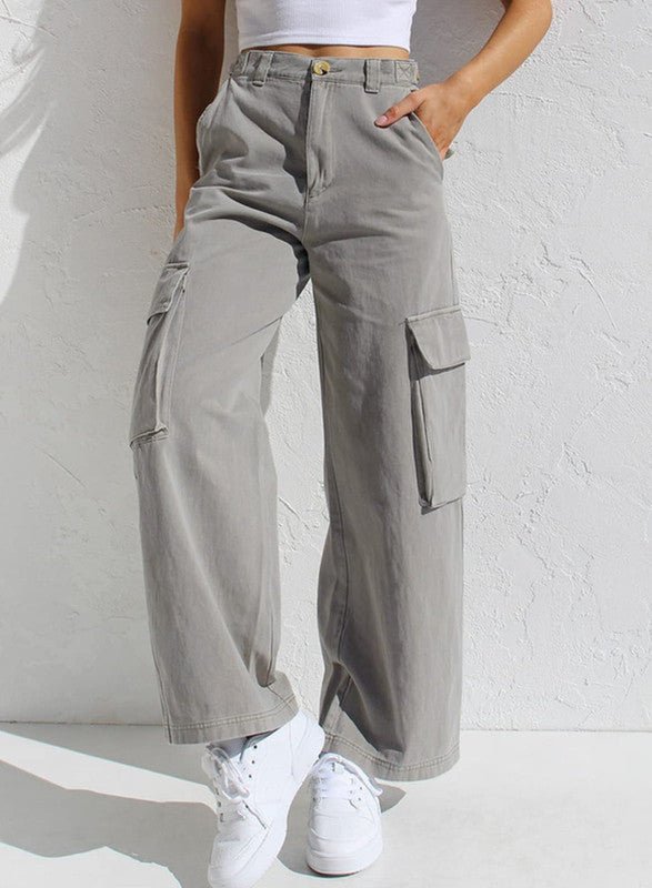 Norvielle Damen Cargohose Stilvoll