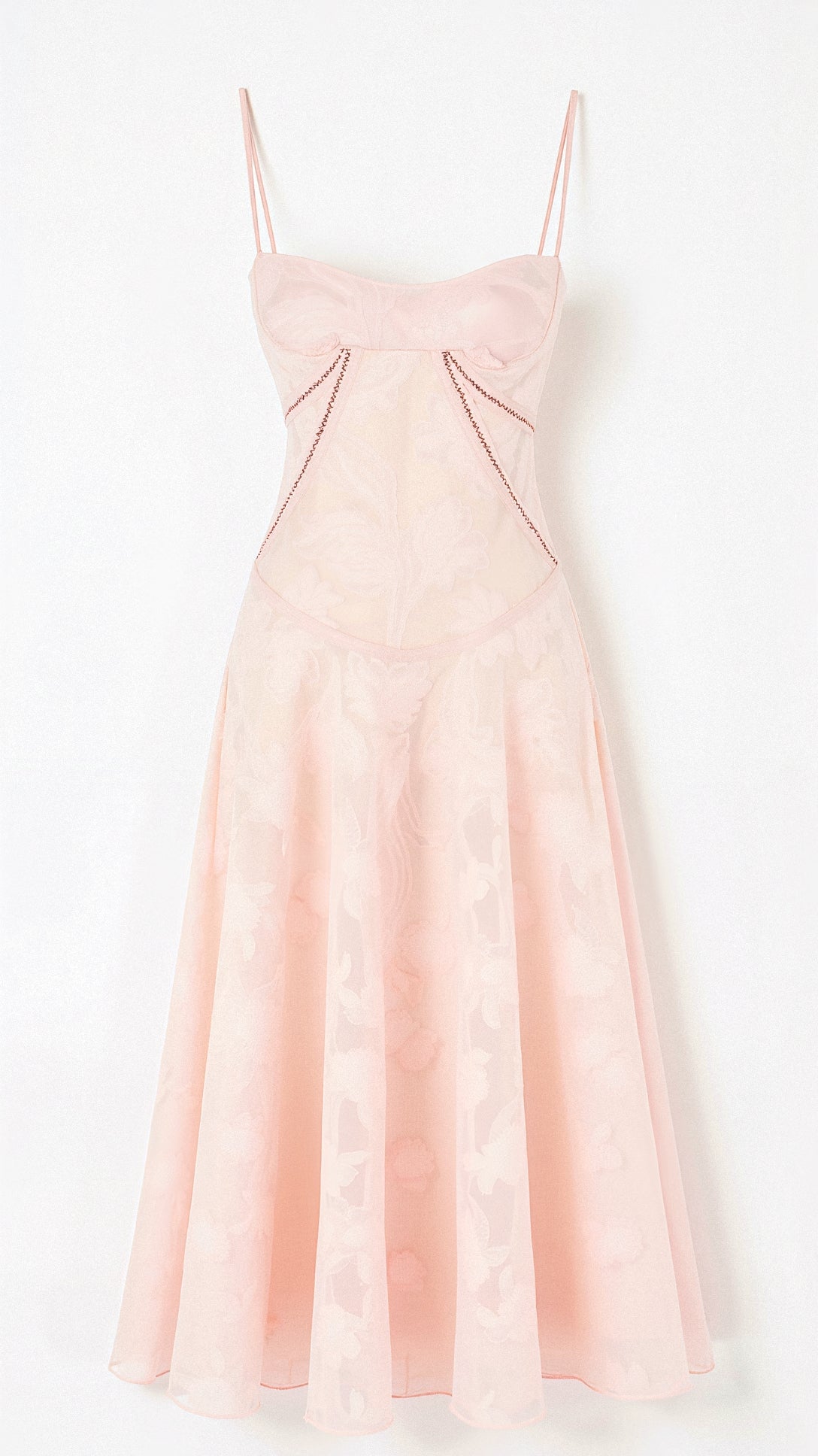 Weißes Maxikleid Schmetterlingsmuster Ibiza Stil Damen