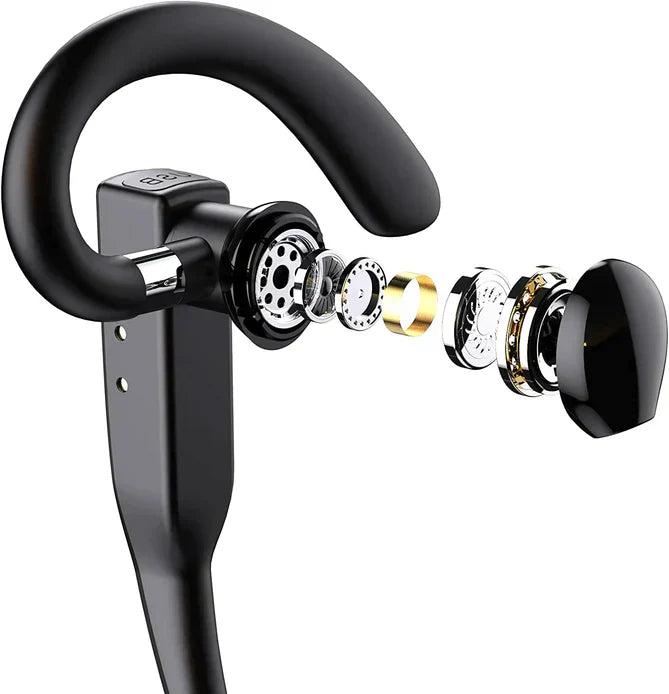 Trucker Bluetooth 5.1 Kopfhörer mit Doppel-Mikrofon und