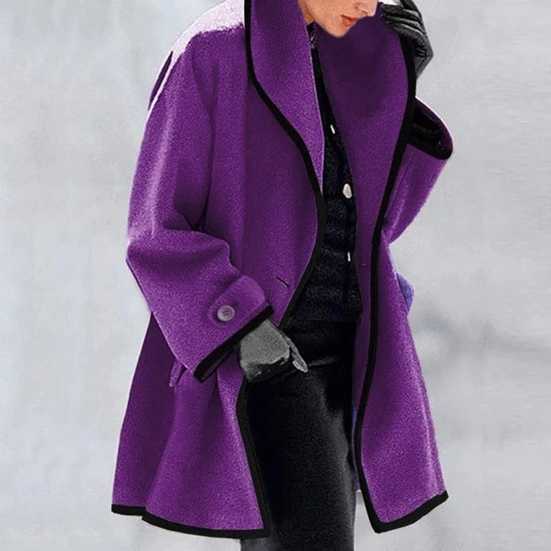 Damen Weicher Trenchcoat