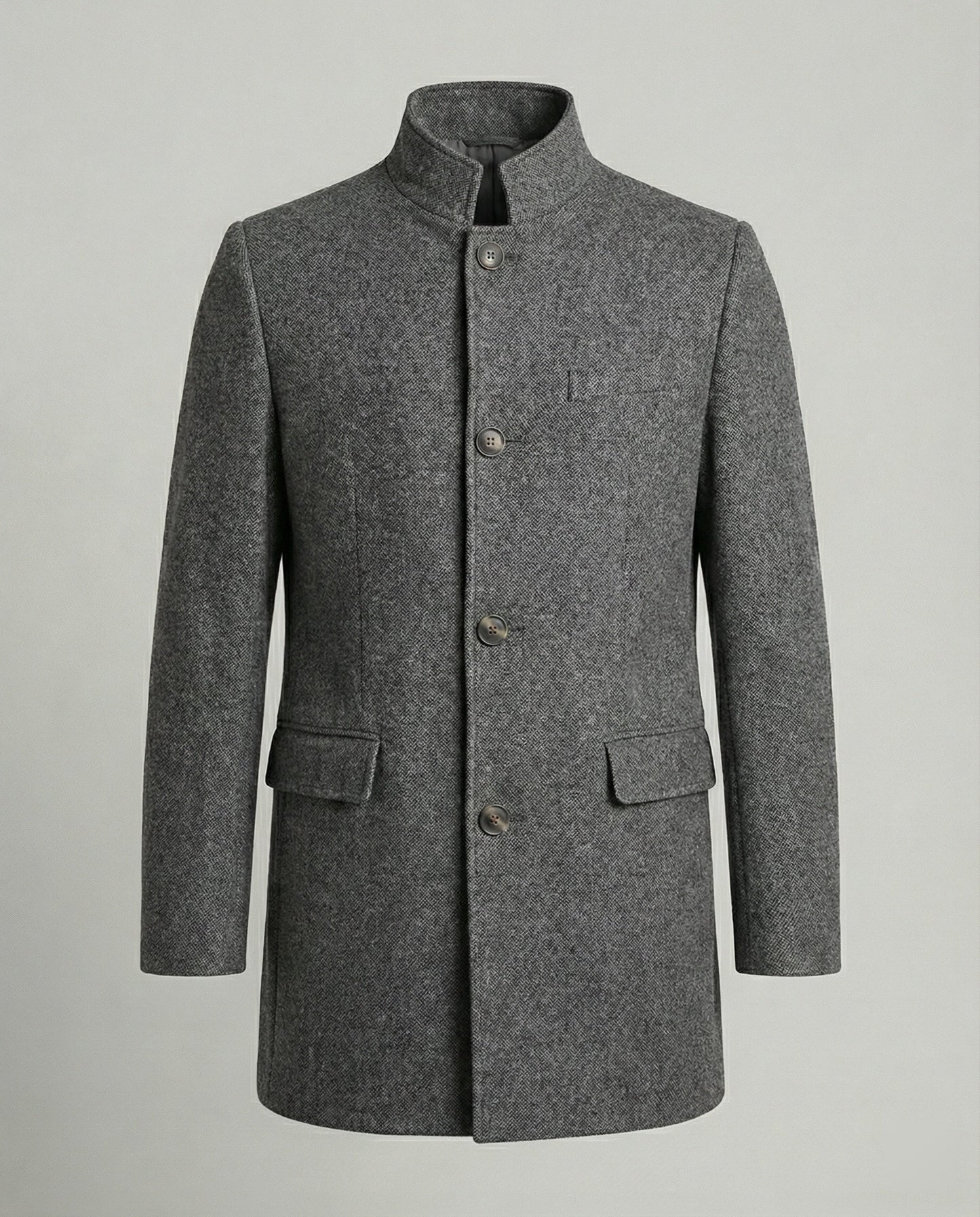 Eleganter Herren Mantel Warm