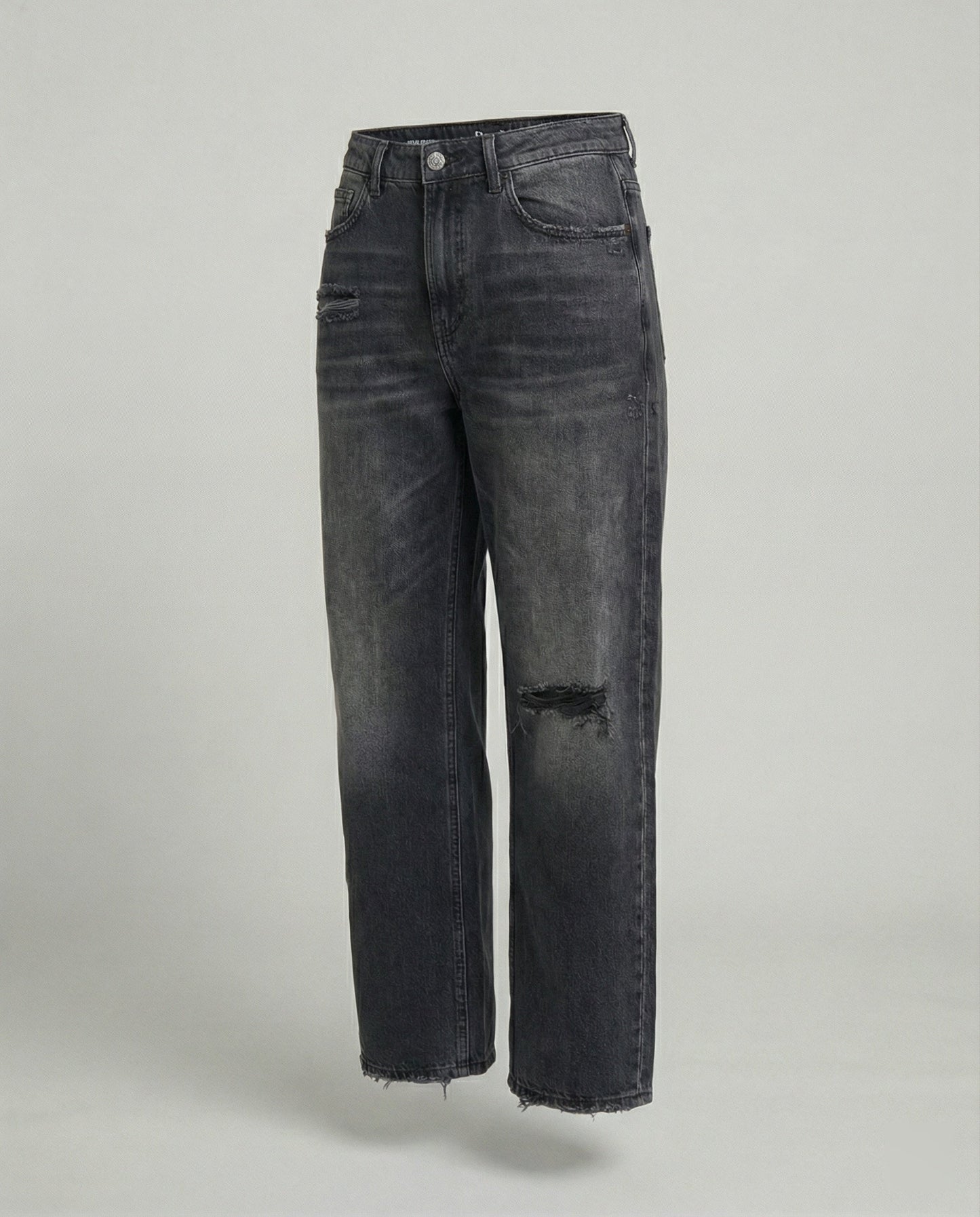 Herren Baggy Jeans Denim Weite Passform Lässig