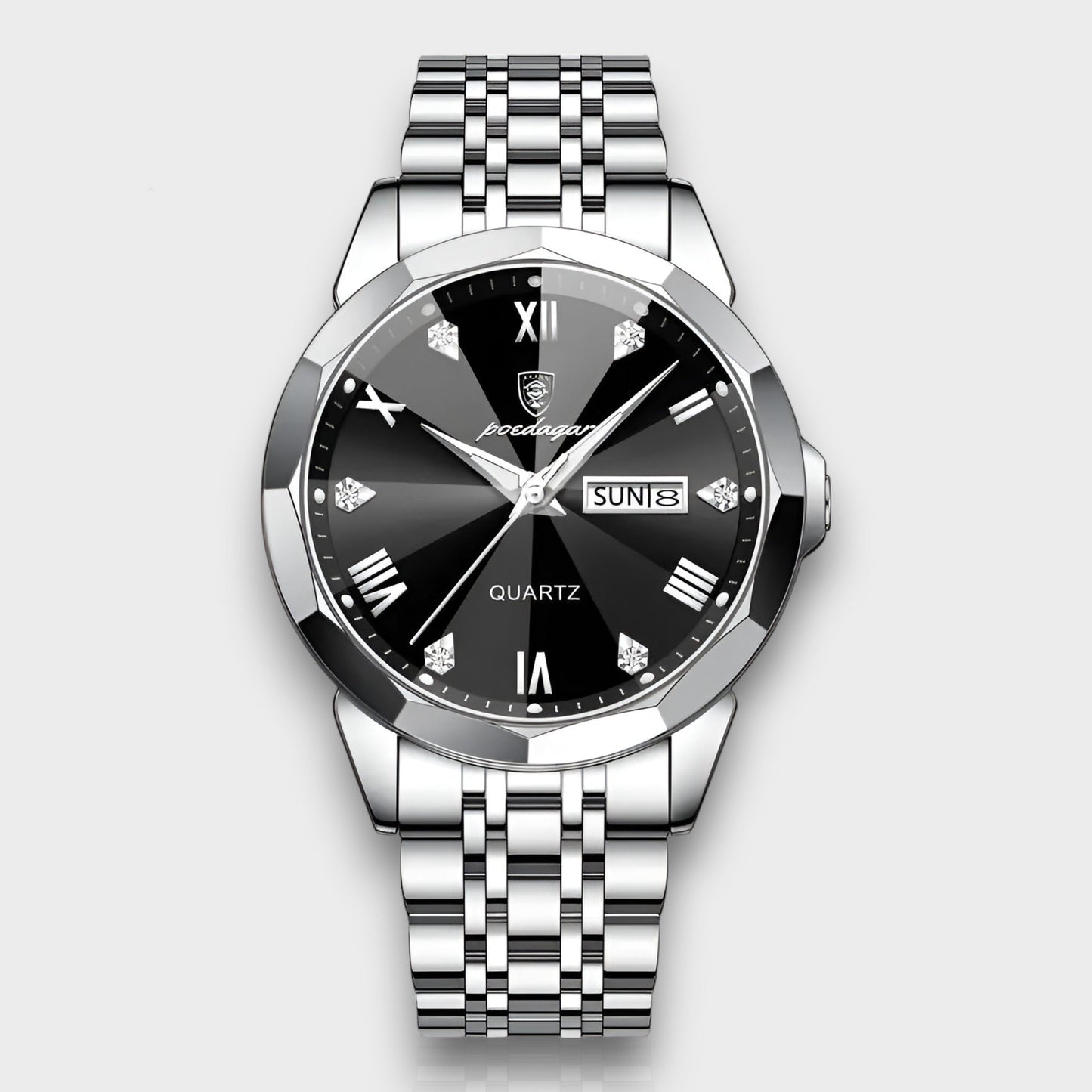 Herrenuhr Edelstahl
