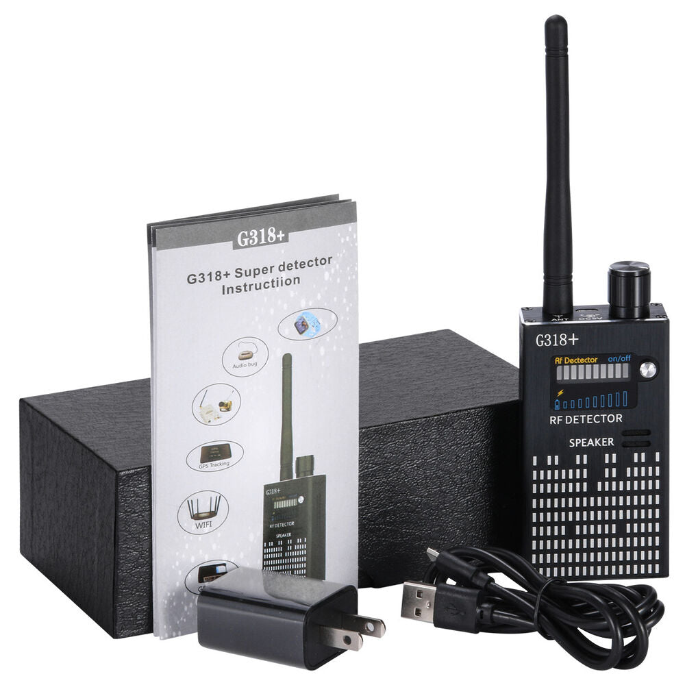 Wanzendetektor HF-Detektor für versteckte Kameras und GSM-GPS-Geräte