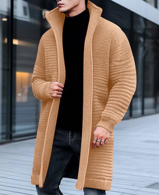 Lange Damen Strickjacke