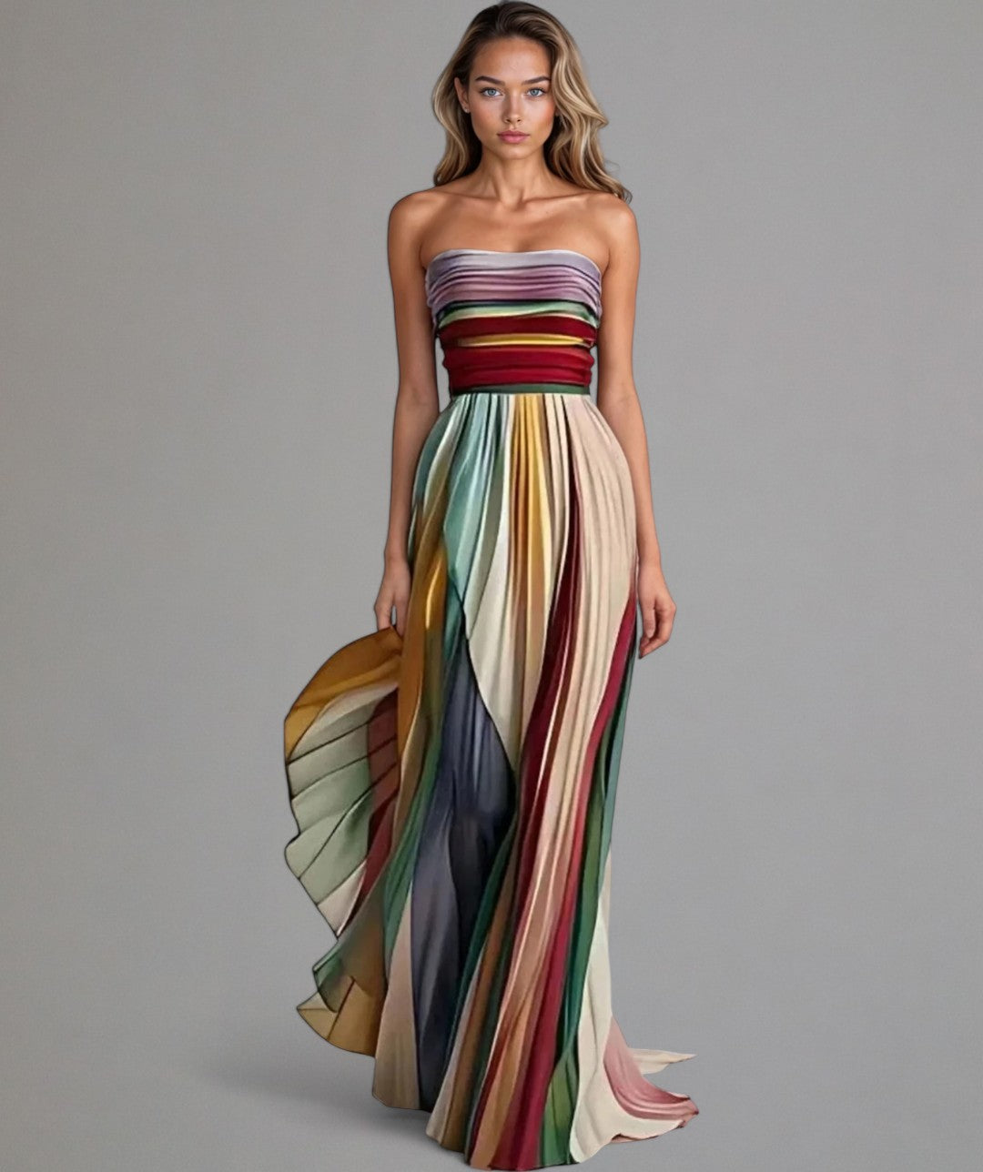 Damen Maxi-Kleid Sommer Festlich