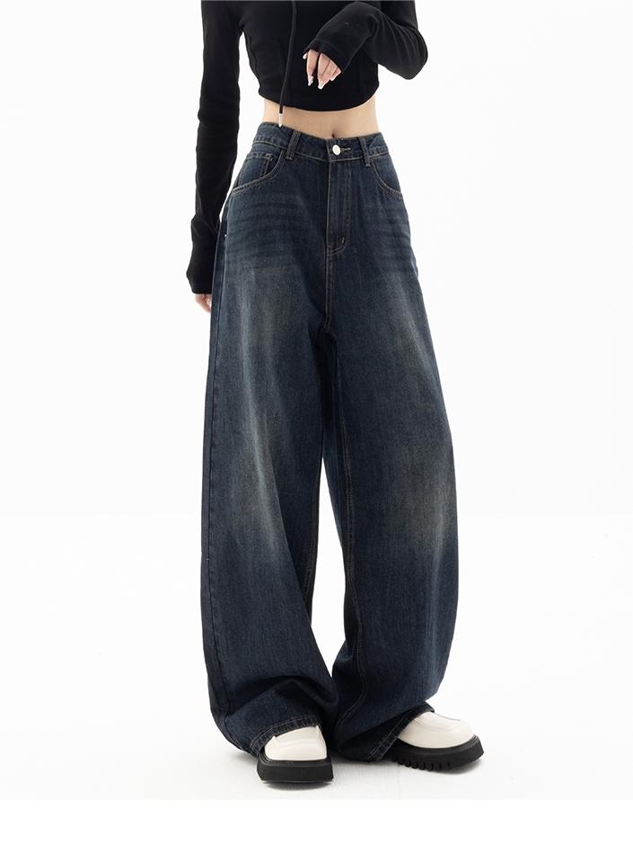Damen Boyfriend Jeans Baggy 90er Style