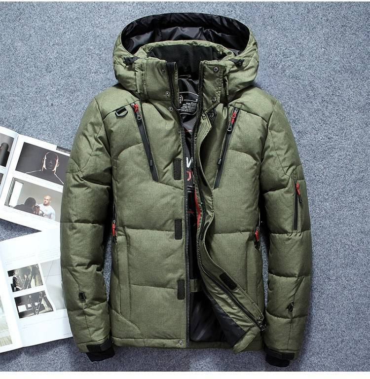 Herren Winterjacke Wasserdicht Warm Isoliert