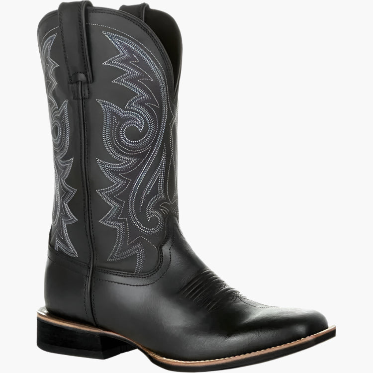 Herren Cowboy-Stiefel Westernstil Leder