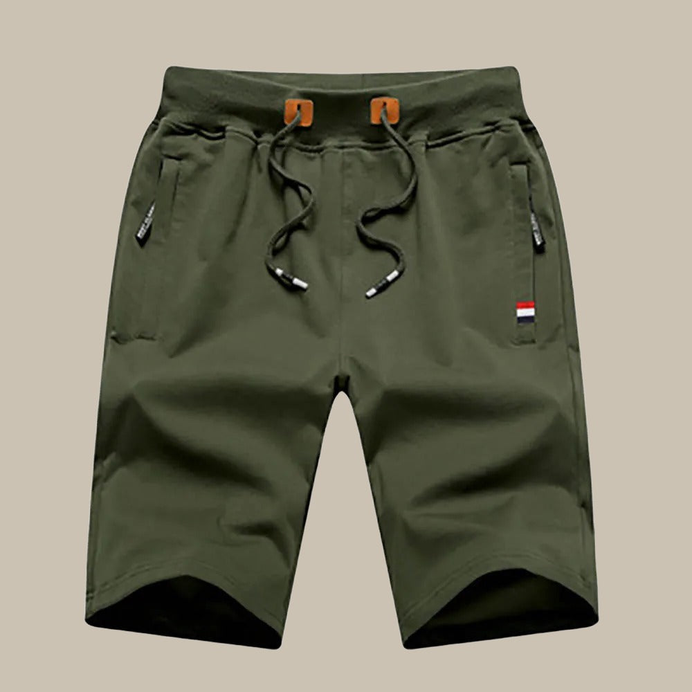 Herren Sportliche Kurzhose Leicht Freizeit Beige