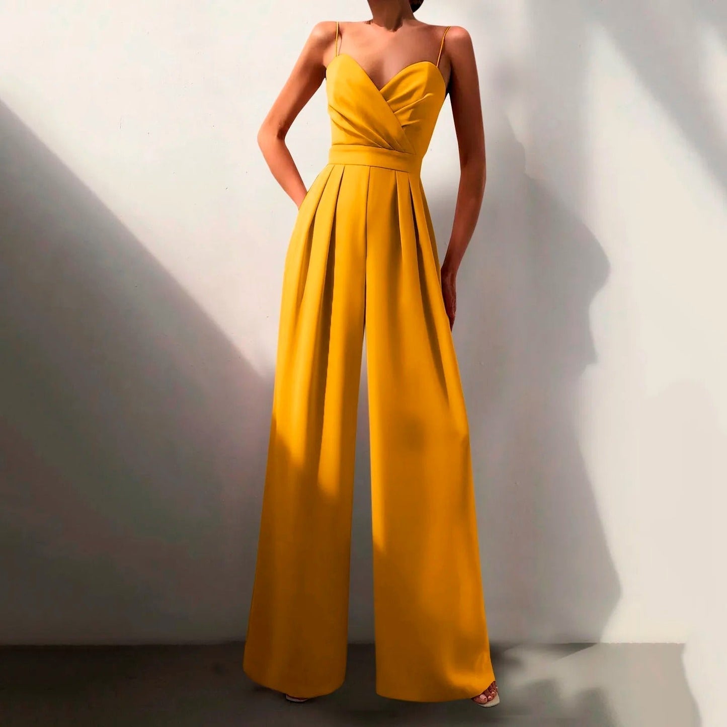 Norvielle Damen Sommerjumpsuit Elegantes Design